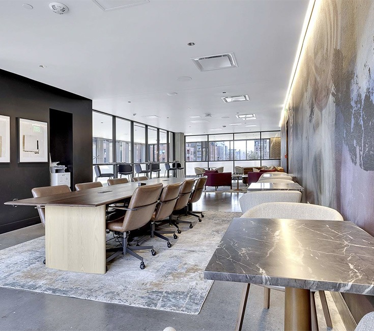 Co-Working Space with seating