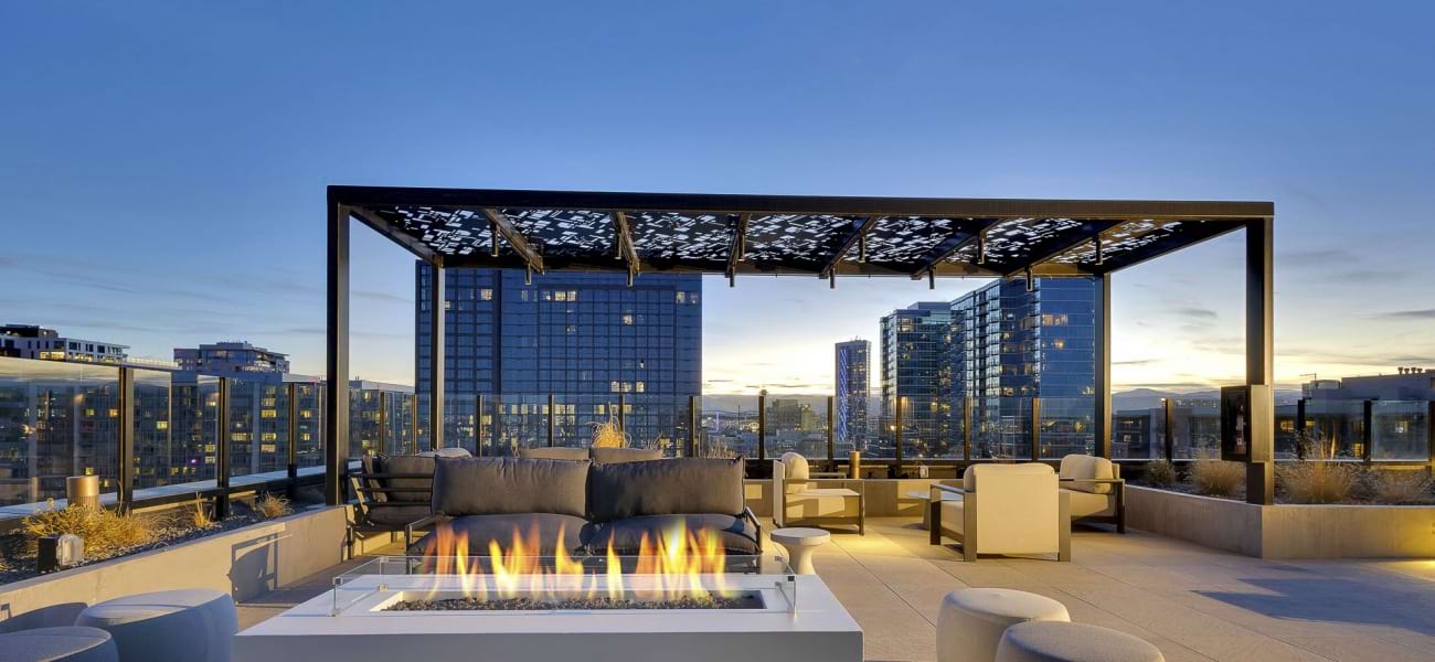 Mercer Entertainment Patio rooftop patio