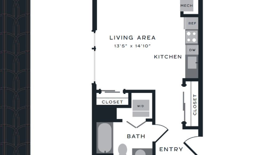 S9F - 445 Sq.Ft - Studio - 0X1