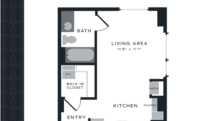 S6F - 395 Sq.Ft. - Studio - 0X1